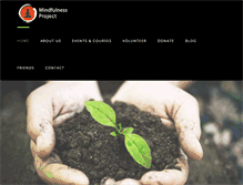 Tablet Screenshot of mindfulness-project.org